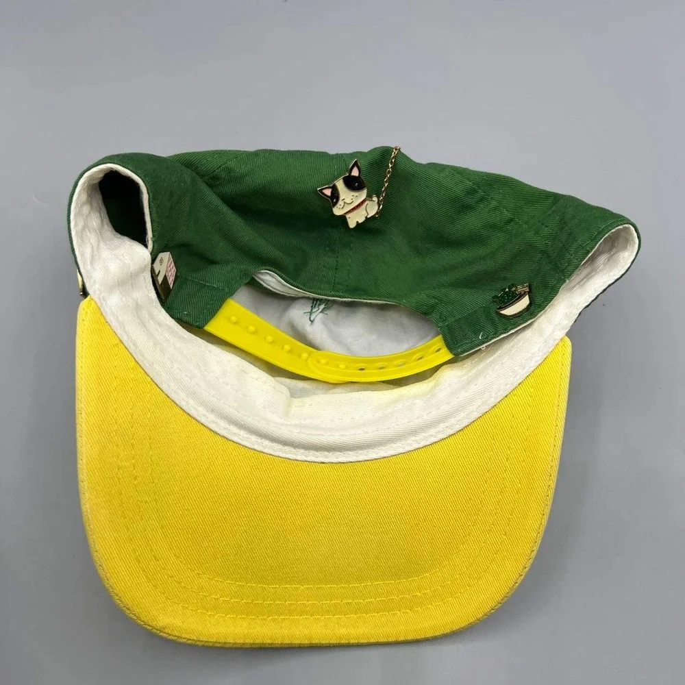 John Deere Hat Youth Green Yellow‎ Snap Back Cap with Pins